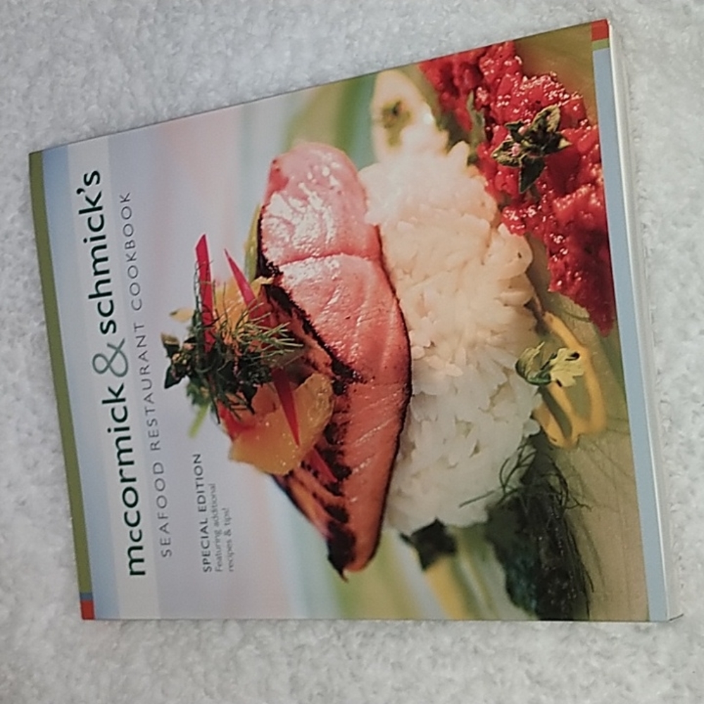 McCormick & schmick's Seafood Restaurant Cookbook Special Edition